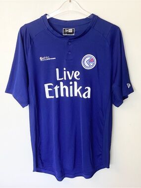 New Era Live Ethika Streetwear Soccer Jersey - Blue - L